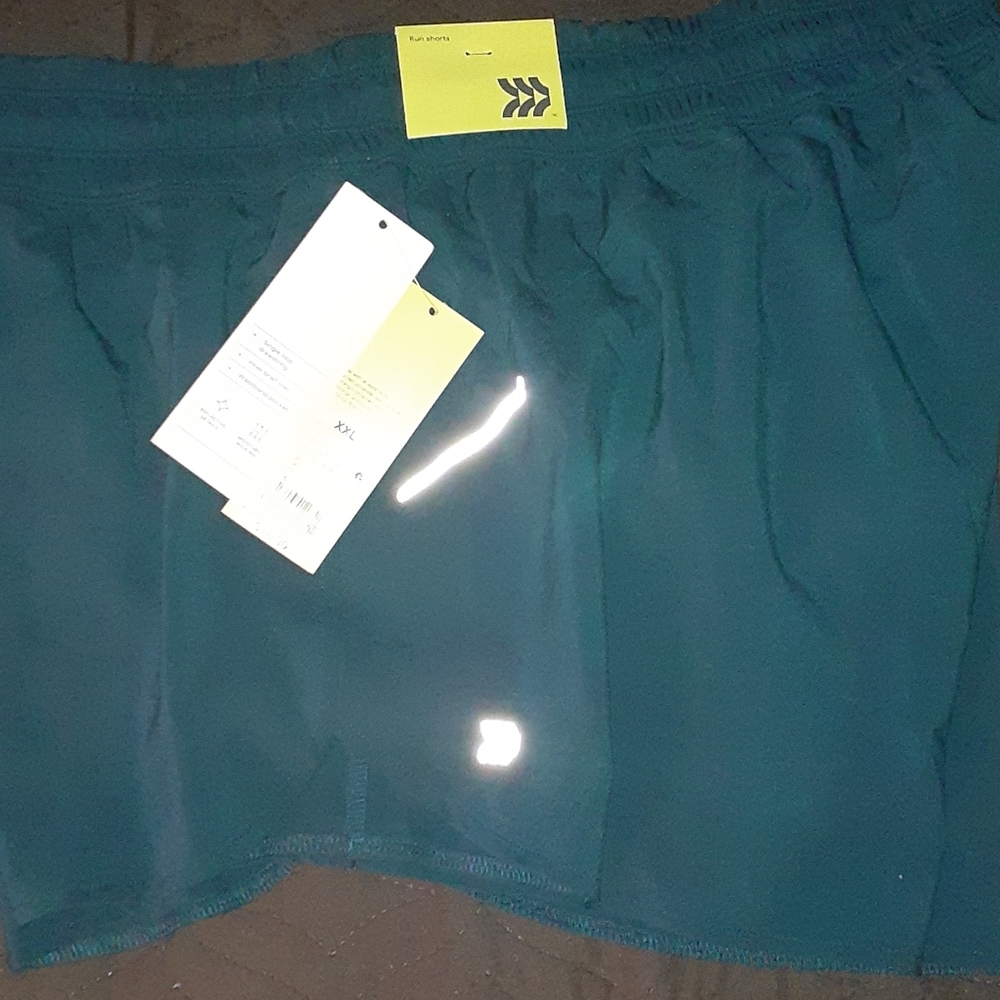 Running track shorts